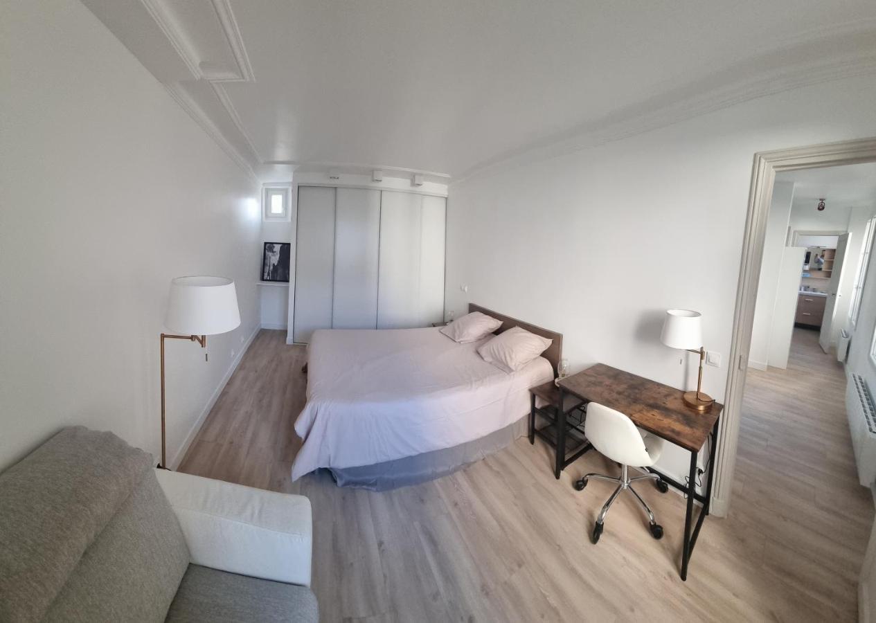Appartement Luxueux Dans Maison Bourgeoise Parisienne Λεβαλουά Περέ Εξωτερικό φωτογραφία