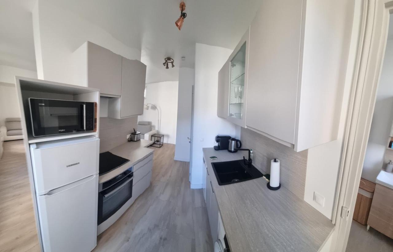 Appartement Luxueux Dans Maison Bourgeoise Parisienne Λεβαλουά Περέ Εξωτερικό φωτογραφία